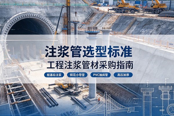 西吉注浆管选型标准
