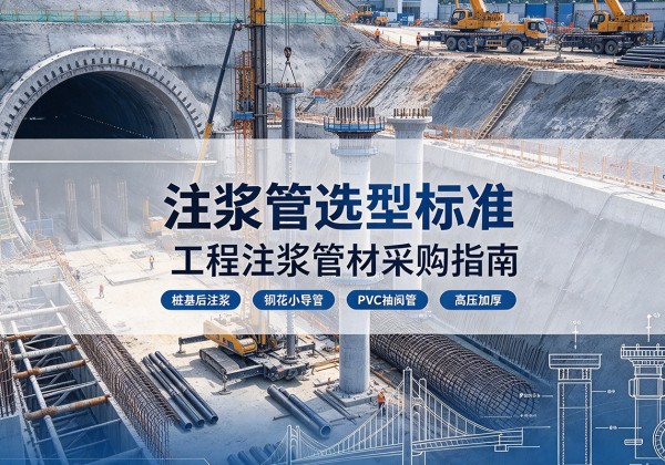 西吉注浆管选型标准